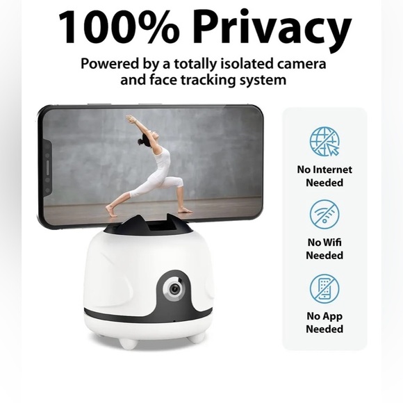 Gimbal Camera 360 Degree Smart Shooting Phone Holder - Picture 3 of 7